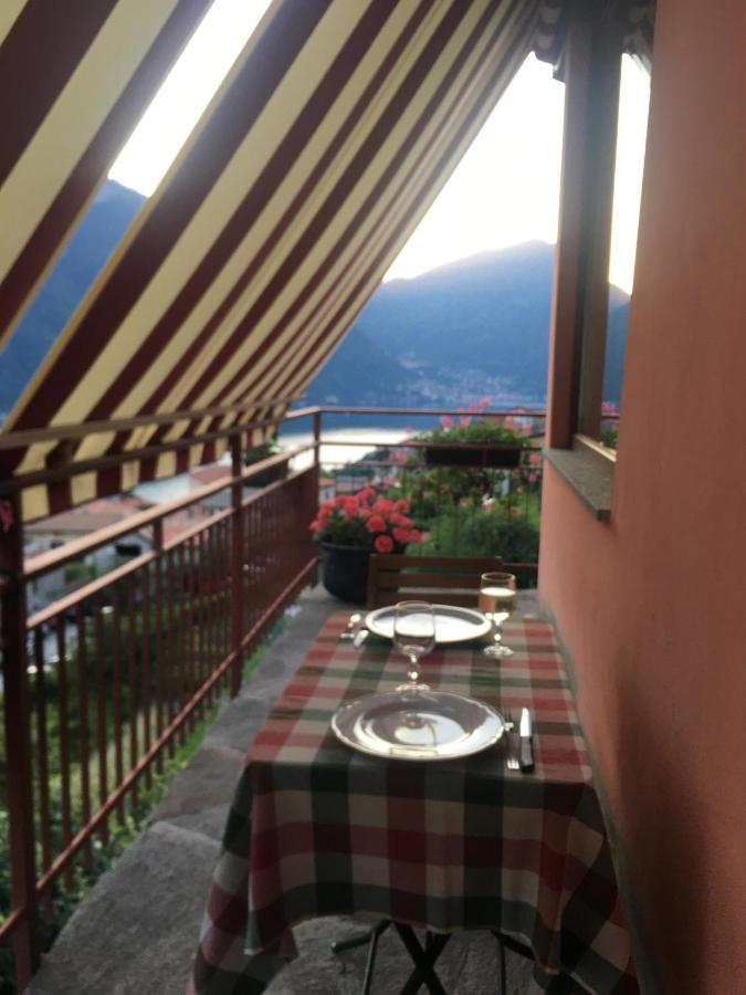 Le Vetrate Sul Lago Lake Como Amazing View Nesso Luaran gambar