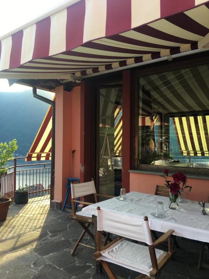 Le Vetrate Sul Lago Lake Como Amazing View Nesso Luaran gambar