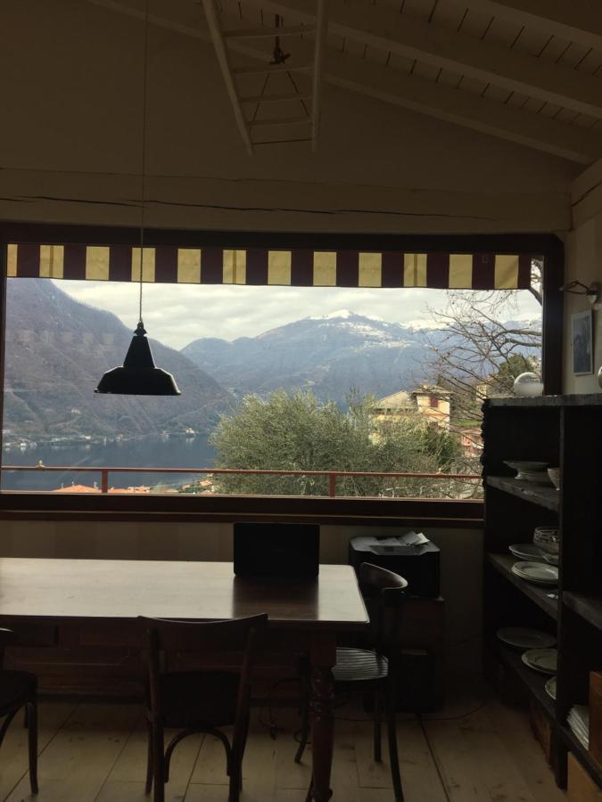 Le Vetrate Sul Lago Lake Como Amazing View Nesso Luaran gambar