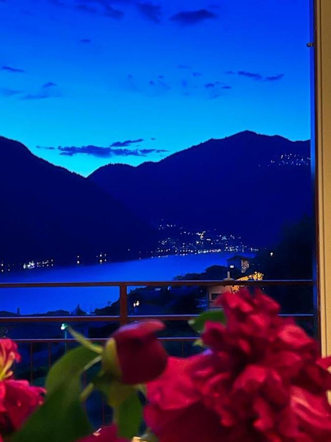 Le Vetrate Sul Lago Lake Como Amazing View Nesso Luaran gambar